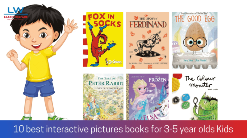 10 best interactive pictures books for 3-5 year olds Kids