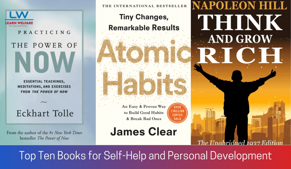 Top Ten Books for Self-Help and Personal Development